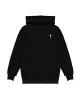 Irongate Patch Hoodie - Black/White sold by Trapstar London