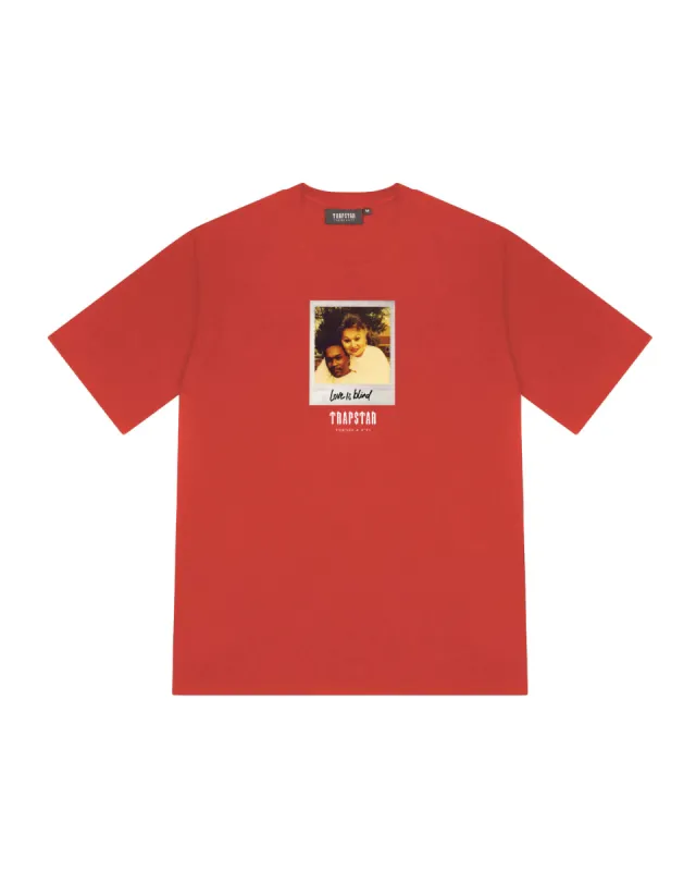 Love Is Blind T-Shirt - Red sold by Trapstar London
