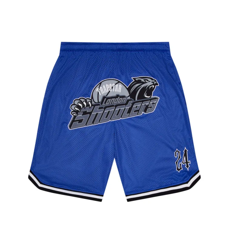 Shooters Basketball Shorts - Blue sold by Trapstar London