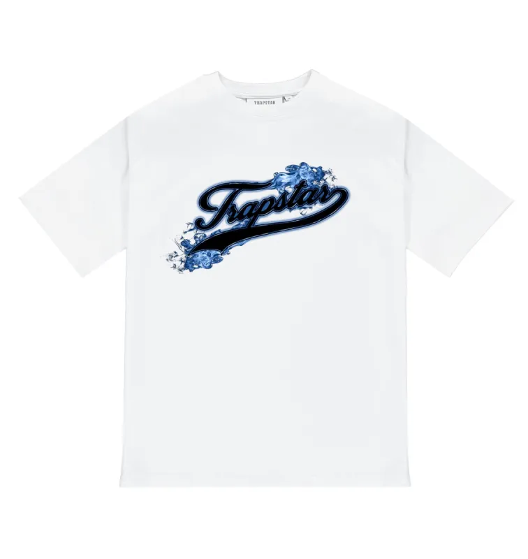 *SHIPS FROM 14/11* Hot Rod Strikeout Tee - White sold by Trapstar London