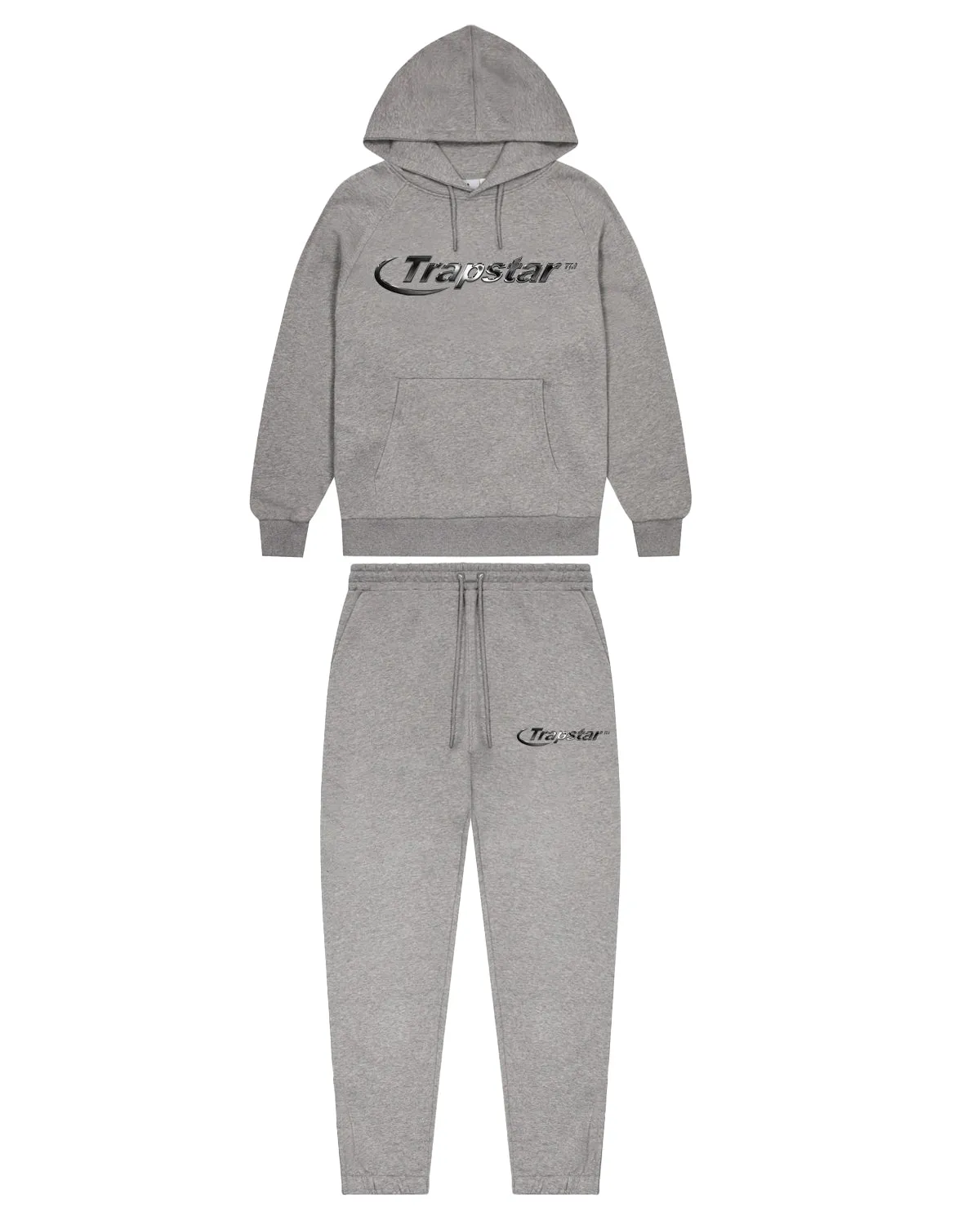 Hyperdrive Monochrome Tracksuit - Grey sold by Trapstar London