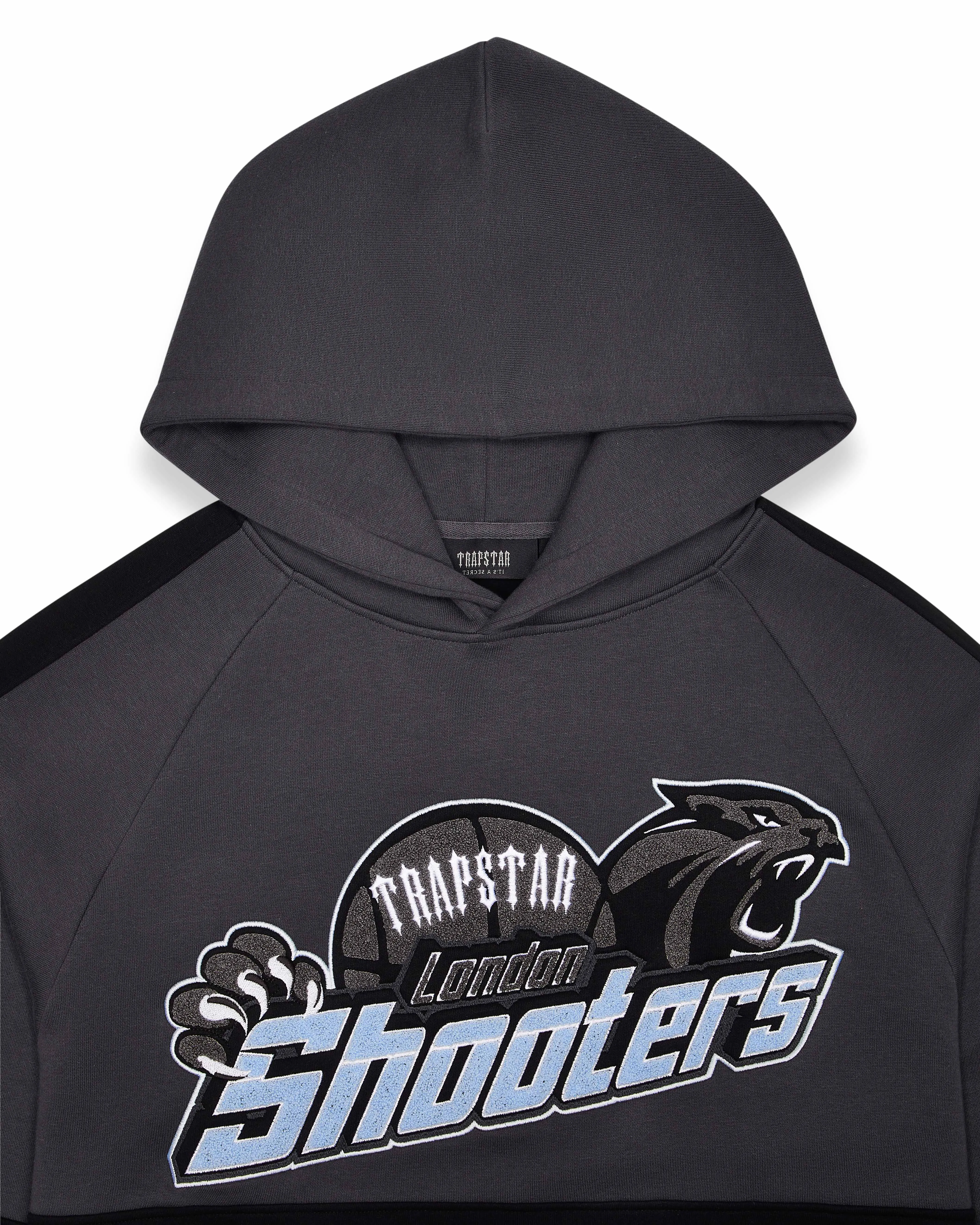 Shooters Panel Tracksuit - Black/Blue sold by Trapstar London product image thumbnail 2