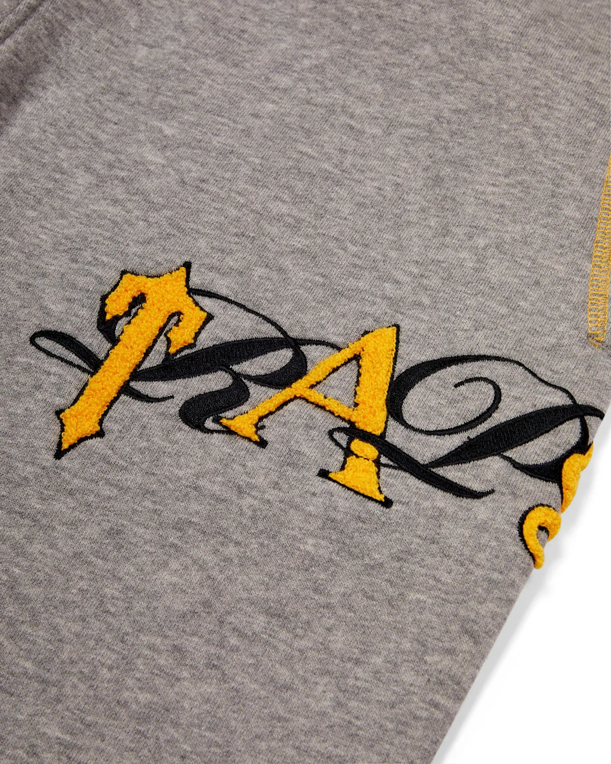 Script Tracksuit - Grey Marl/ Yellow sold by Trapstar London product image thumbnail 3