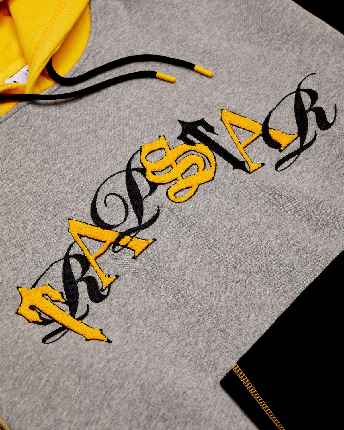 Script Tracksuit - Grey Marl/ Yellow sold by Trapstar London product image thumbnail 2