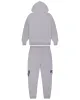Irongate Arch Chenille 2.0 Tracksuit - Grey/Teal sold by Trapstar London
