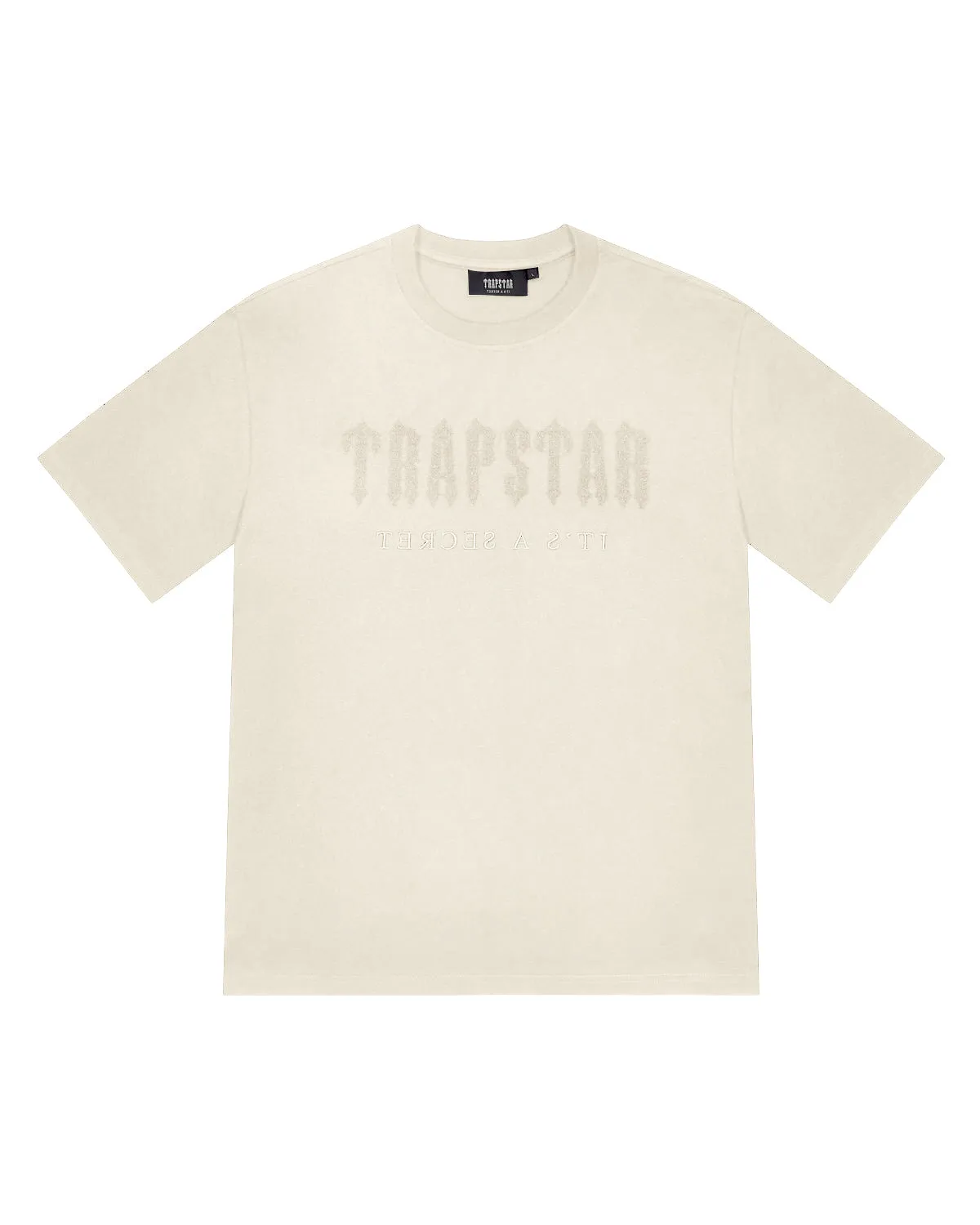 UK発 ■Trapstar London■ ARCH CHENILLE DECODED 2.0 *Tシャツ Chenille Decoded T-Shirt - Off White | Parallel