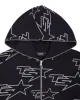 TS Star All Over Hoodie - Black sold by Trapstar London