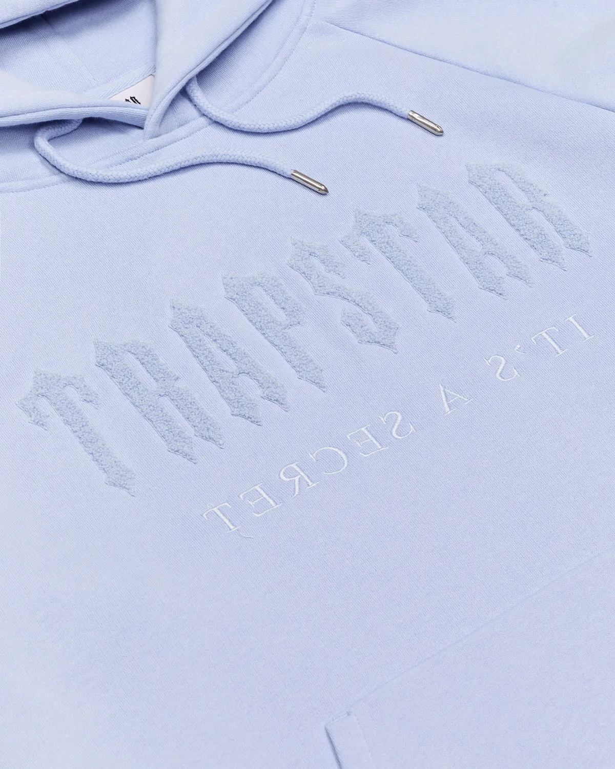 Chenille Decoded Hoodie - Ice Blue sold by Trapstar London product image thumbnail 3