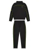 Trapstar x Psychworld Shellsuit - Black/Neon Green sold by Trapstar London