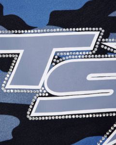 TS Star Camo Hoodie - Blue sold by Trapstar London
