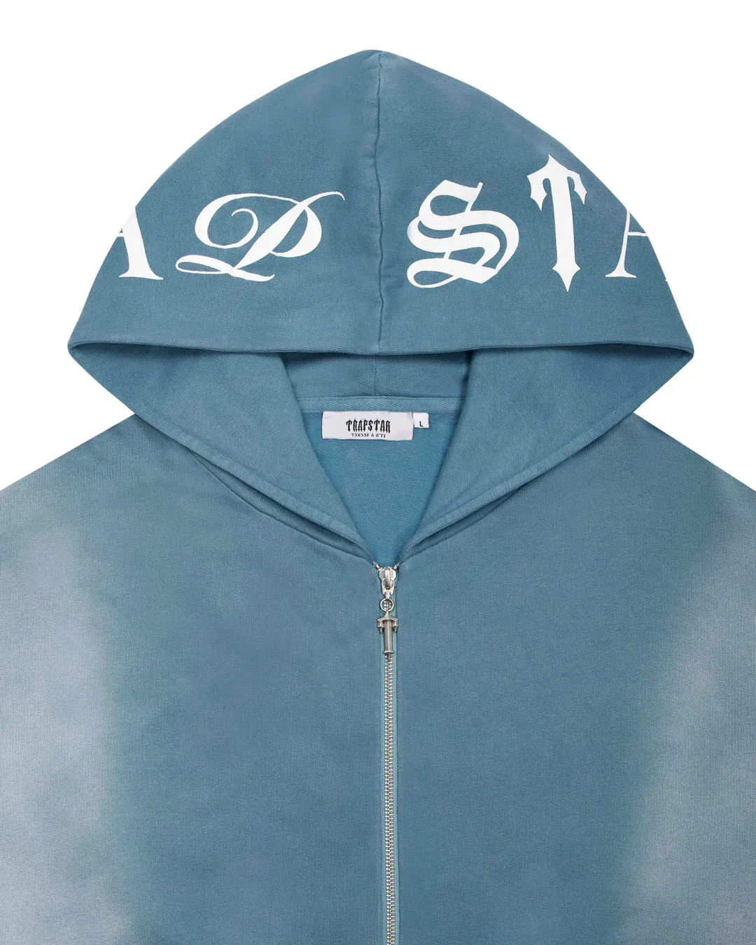 Script Hoodie - Blue sold by Trapstar London product image thumbnail 2