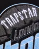 Shooters Chenille T-Shirt - Black/Blue sold by Trapstar London