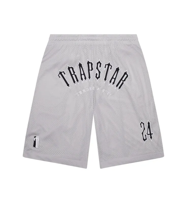 Irongate Arch Basketball Shorts - Grey sold by Trapstar London