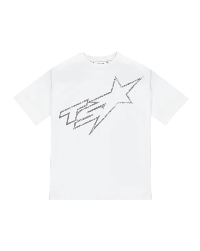 TS T-Shirt - White sold by Trapstar London