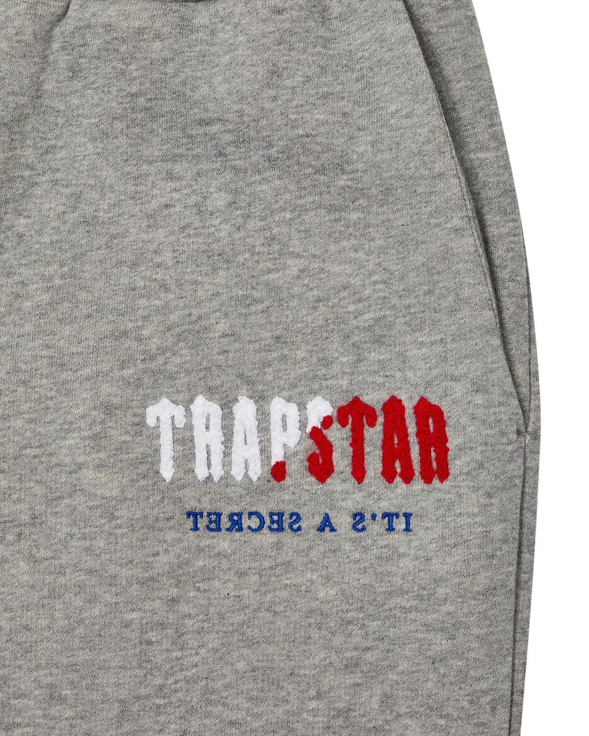 Decoded Chenille Hooded Tracksuit - Grey/Blue/Red sold by Trapstar London product image thumbnail 3