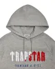 Decoded Chenille Hooded Tracksuit - Grey/Blue/Red sold by Trapstar London