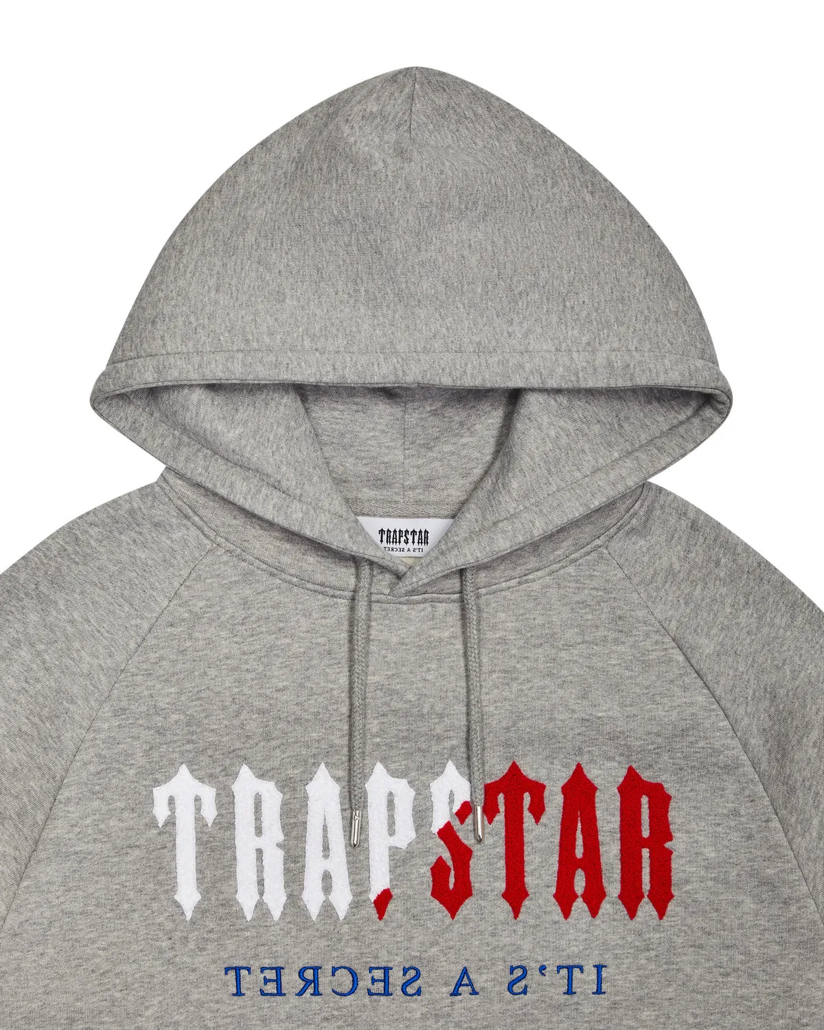 Decoded Chenille Hooded Tracksuit - Grey/Blue/Red sold by Trapstar London product image thumbnail 2