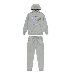 TRP Hoodie Tracksuit - Grey/Blue | Parallel
