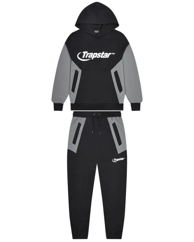 Chenille Hyperdrive Panel Tracksuit - Black sold by Trapstar London