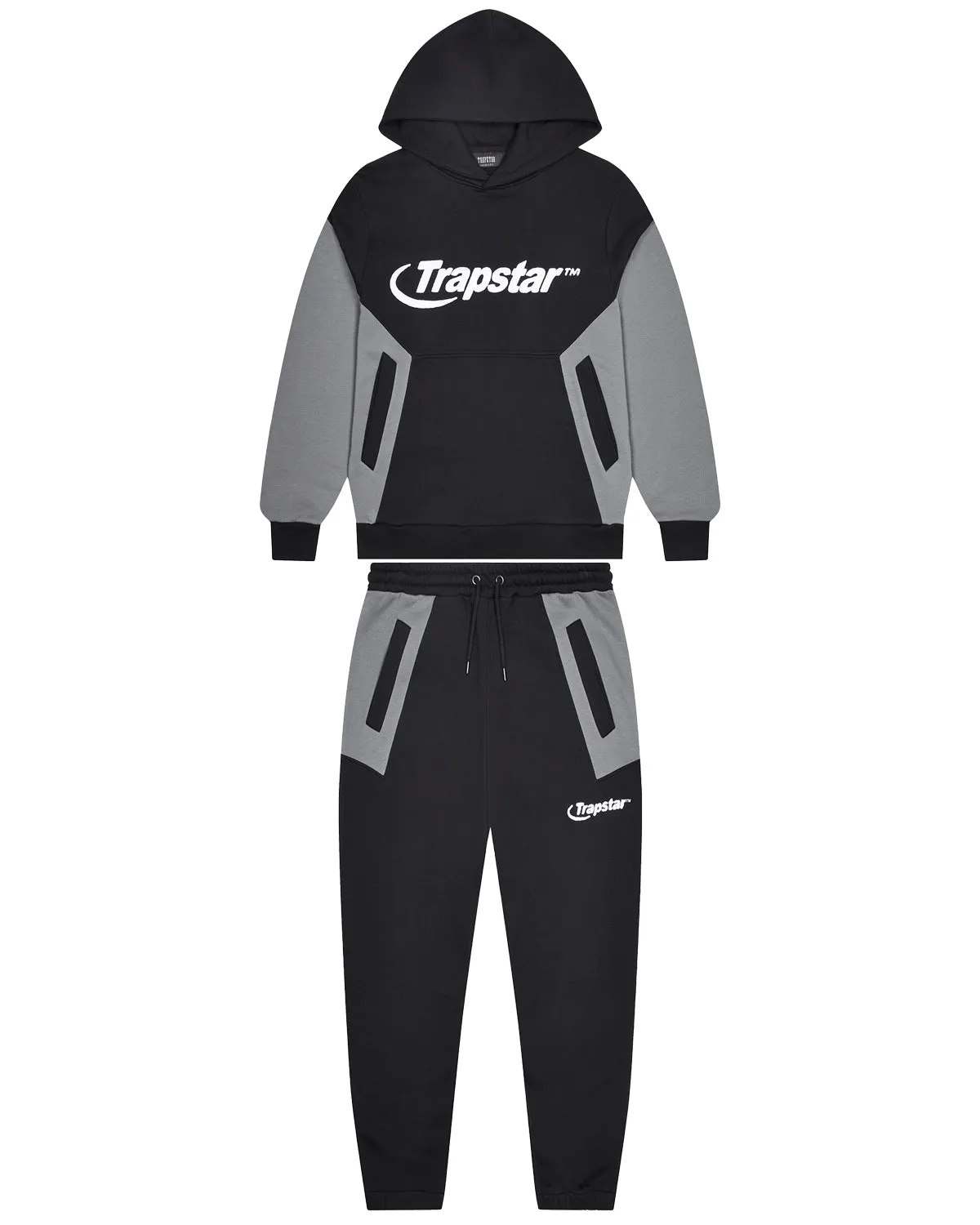 Chenille Hyperdrive Panel Tracksuit - Black | Parallel