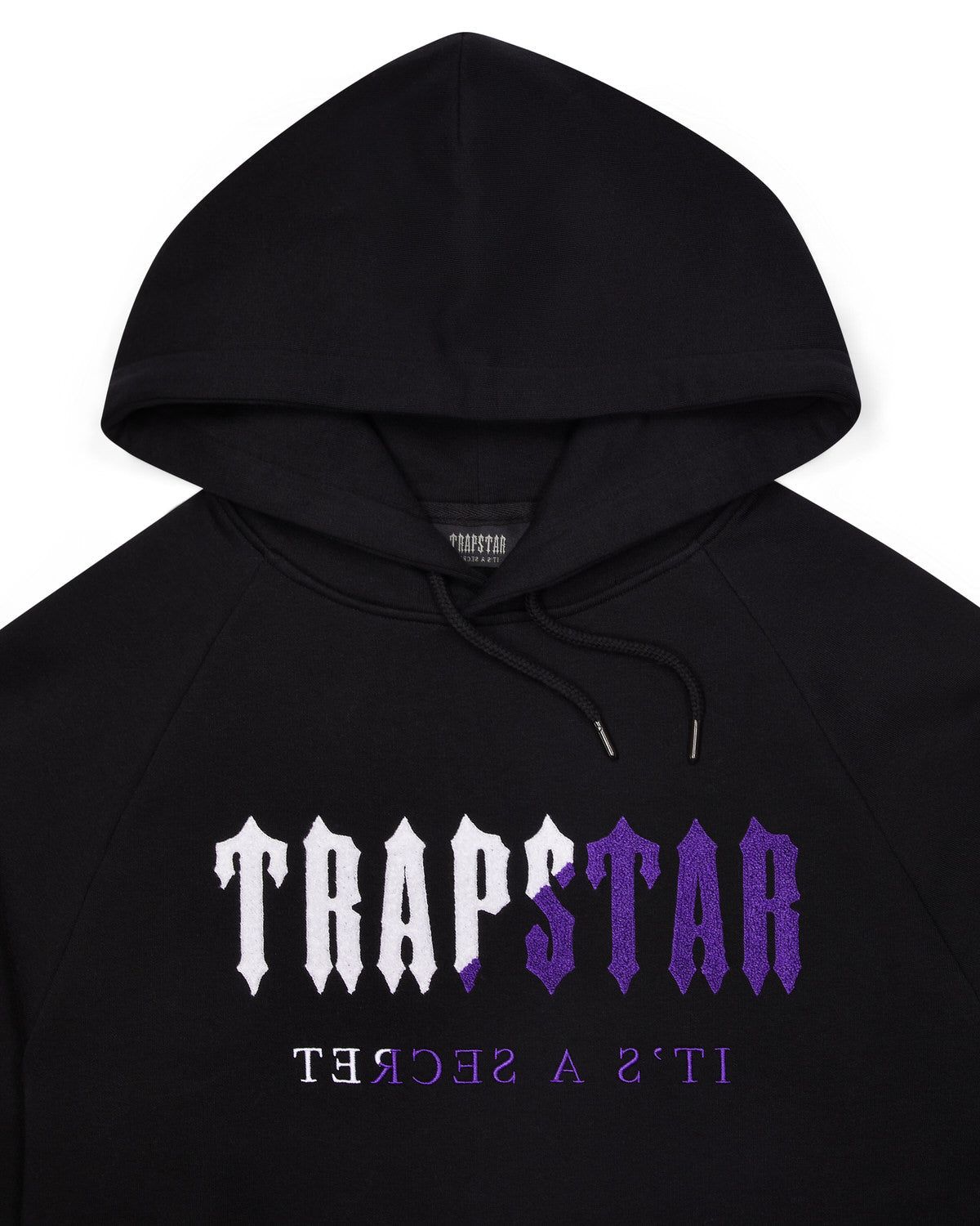 Decoded Chenille Hooded Tracksuit - Black/Purple sold by Trapstar London product image thumbnail 2