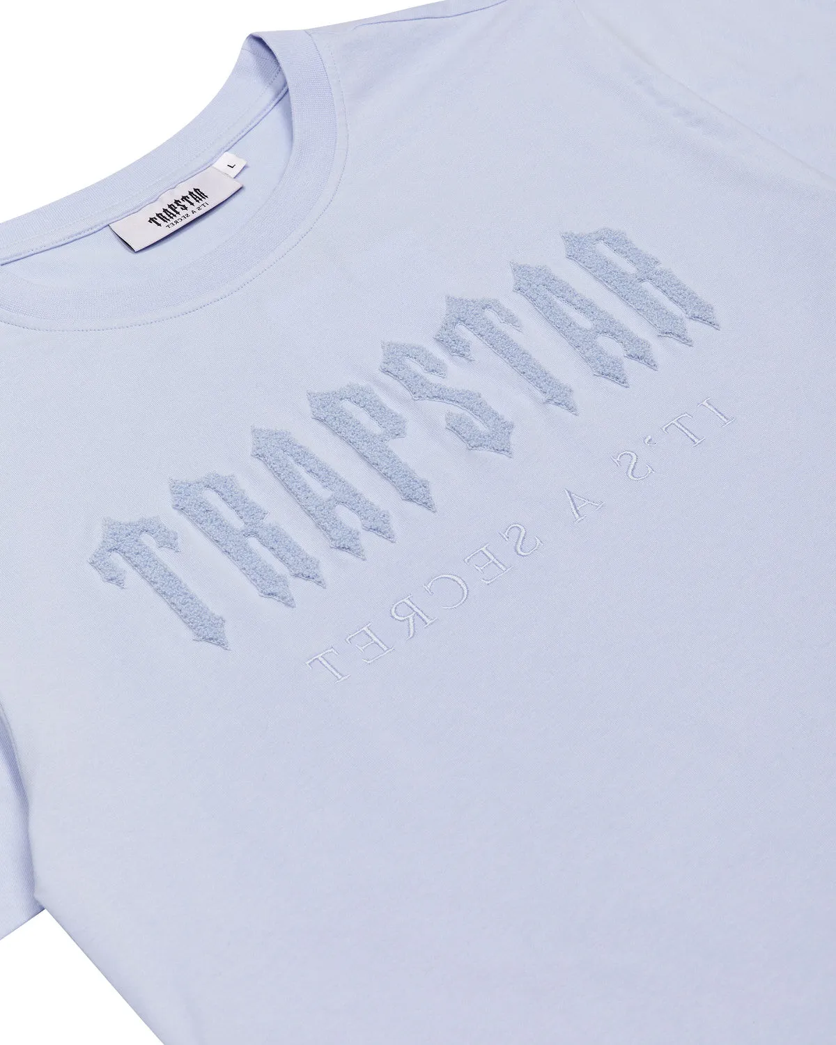 Chenille Decoded T-Shirt - Ice Blue sold by Trapstar London product image thumbnail 2
