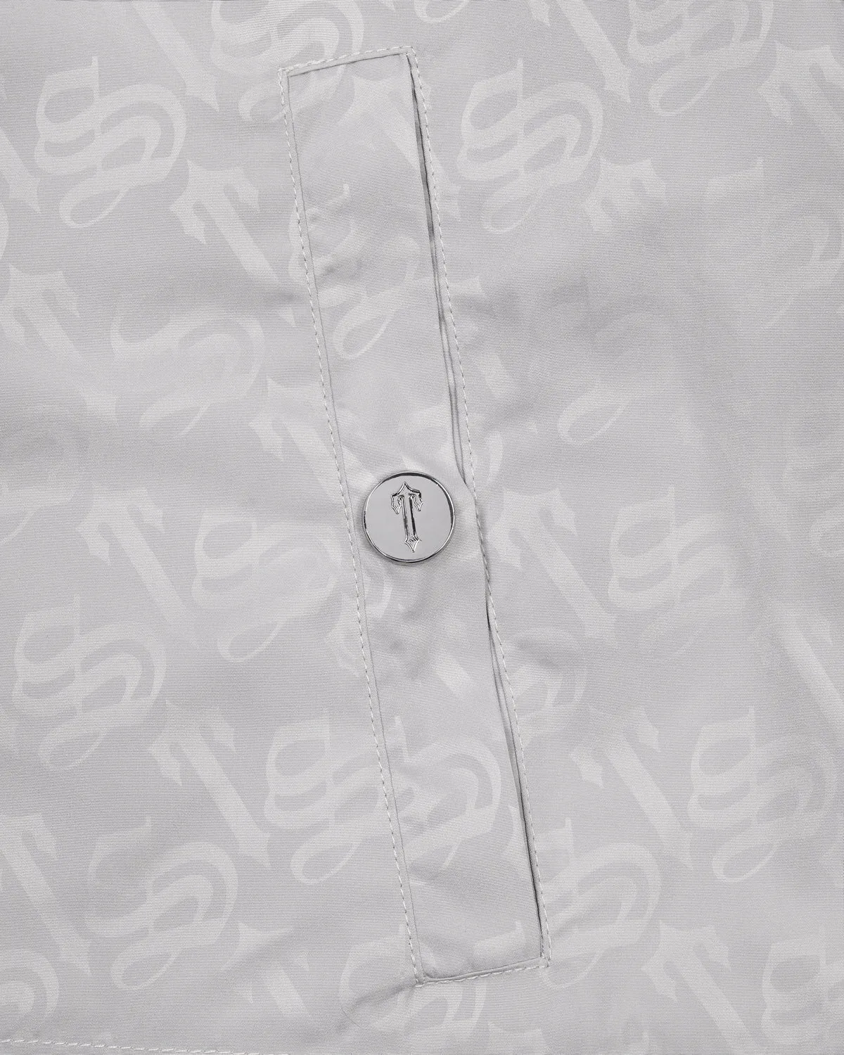 Women’s Monogram Windbreaker - Silver sold by Trapstar London product image thumbnail 3