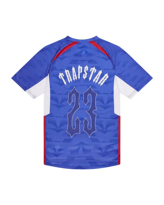 Irongate Football Jersey - Blue/Red/White sold by Trapstar London