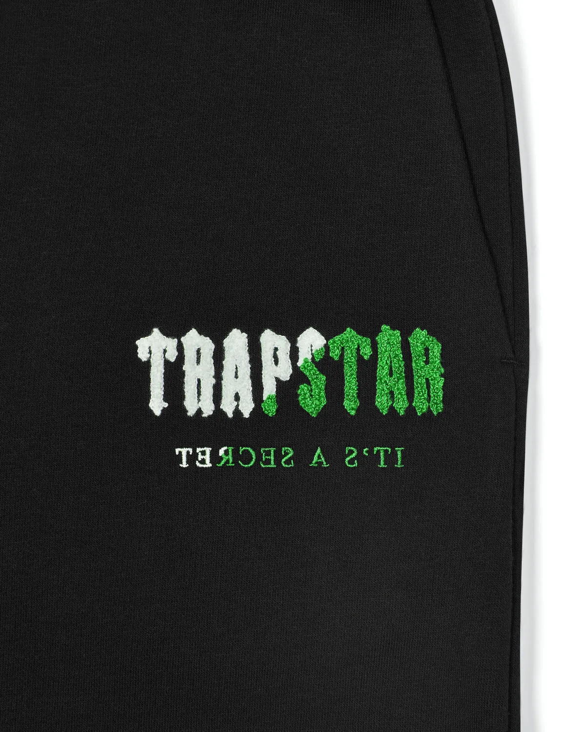 Decoded Chenille Hooded Tracksuit - Black/Green sold by Trapstar London product image thumbnail 4