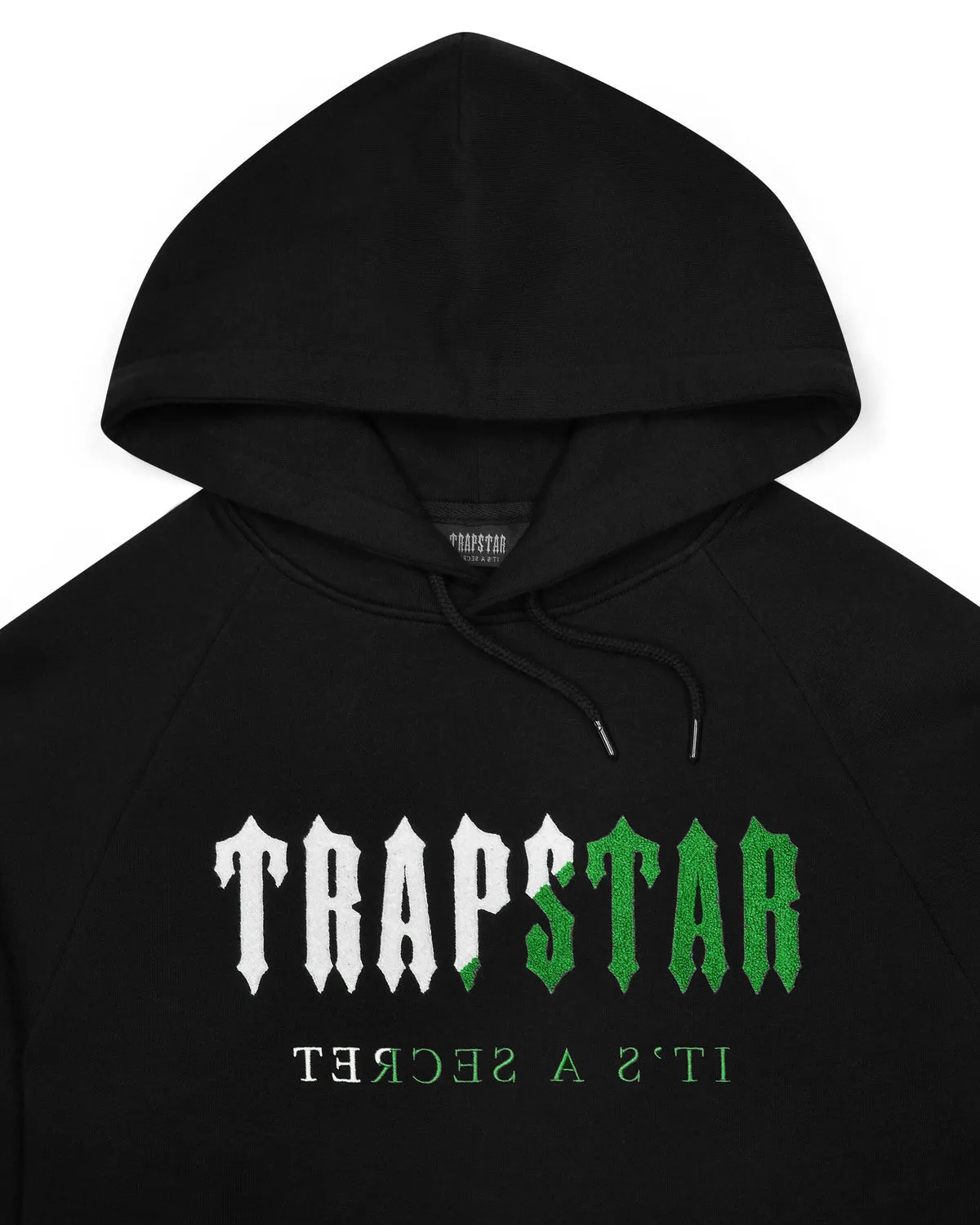 Decoded Chenille Hooded Tracksuit - Black/Green sold by Trapstar London product image thumbnail 2