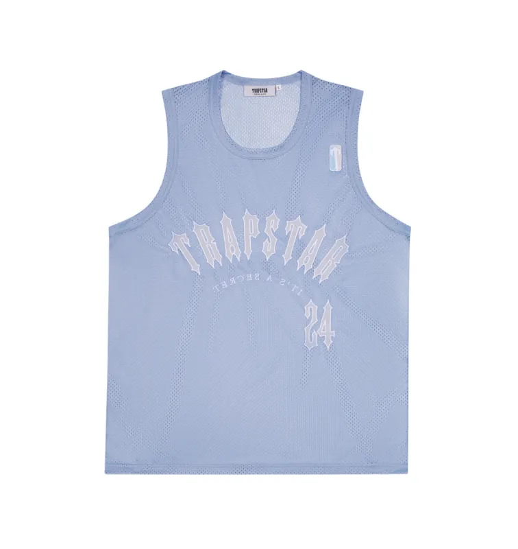 Irongate Arch Basketball Vest - Light Blue sold by Trapstar London