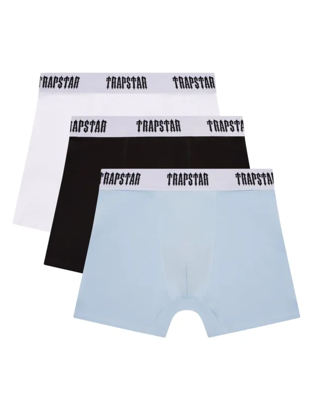 3 Pack Boxer Shorts - White* | Parallel