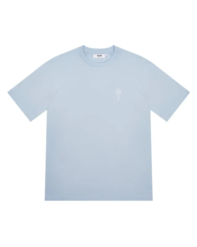 Foundation Tee - Light Blue sold by Trapstar London