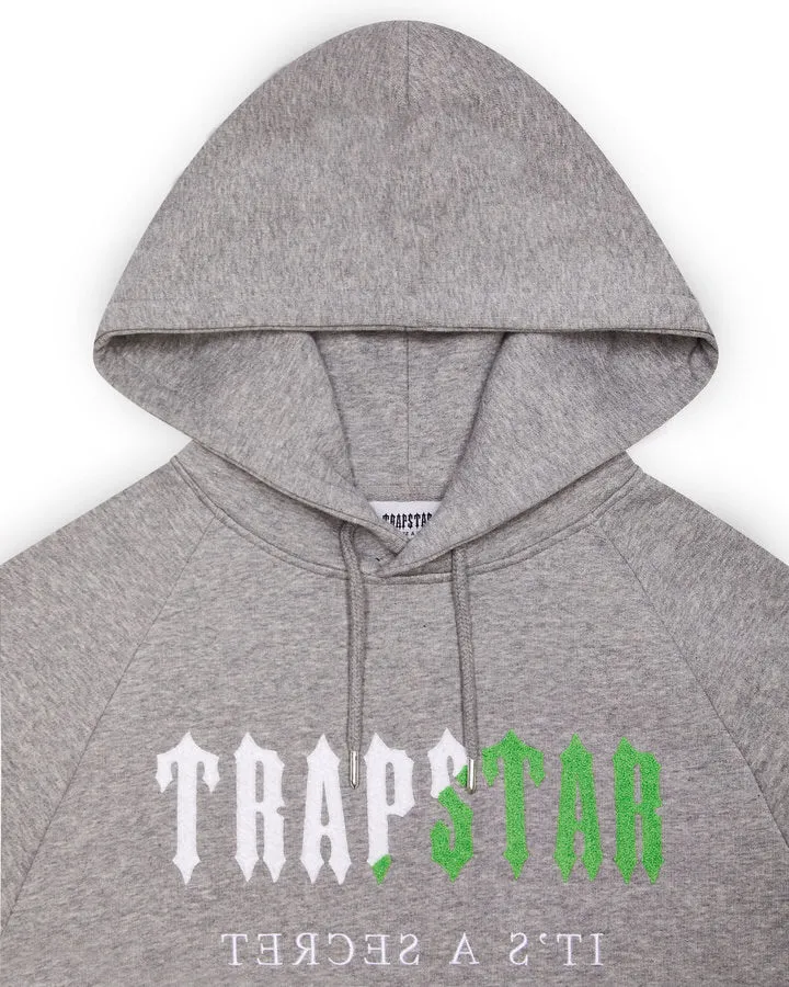 Decoded Chenille Hooded Tracksuit - Grey/Green sold by Trapstar London product image thumbnail 2