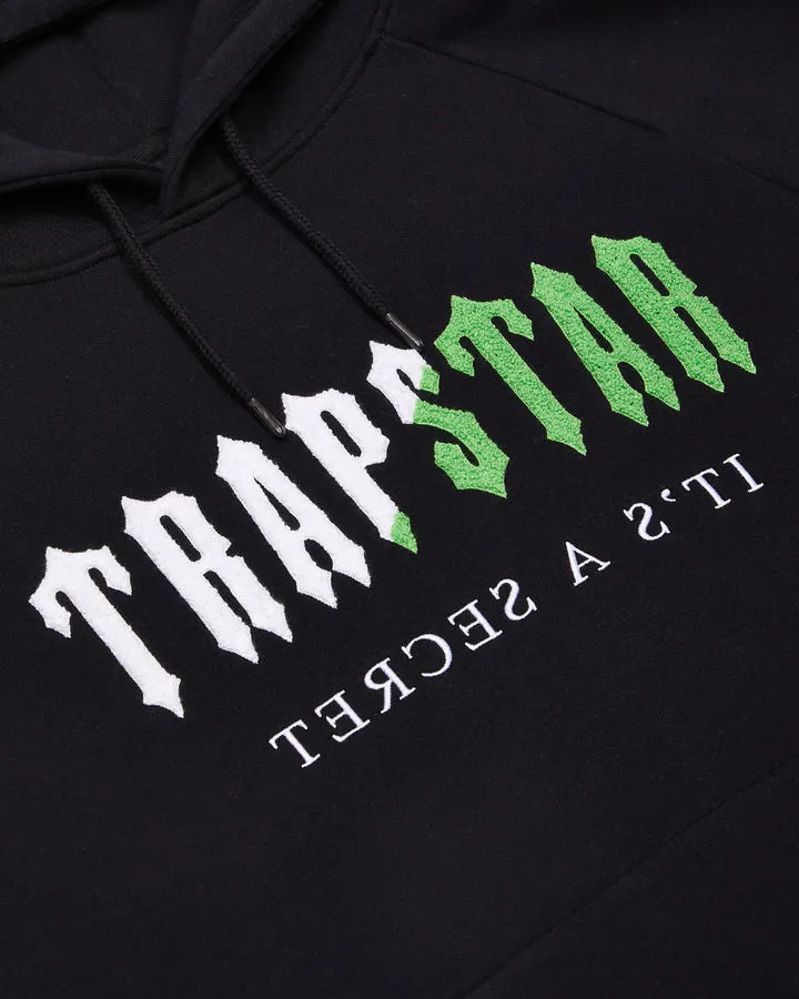 Decoded Chenille Hooded Tracksuit - Black/Green sold by Trapstar London product image thumbnail 4
