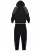 Irongate T Panel Tracksuit - Black sold by Trapstar London