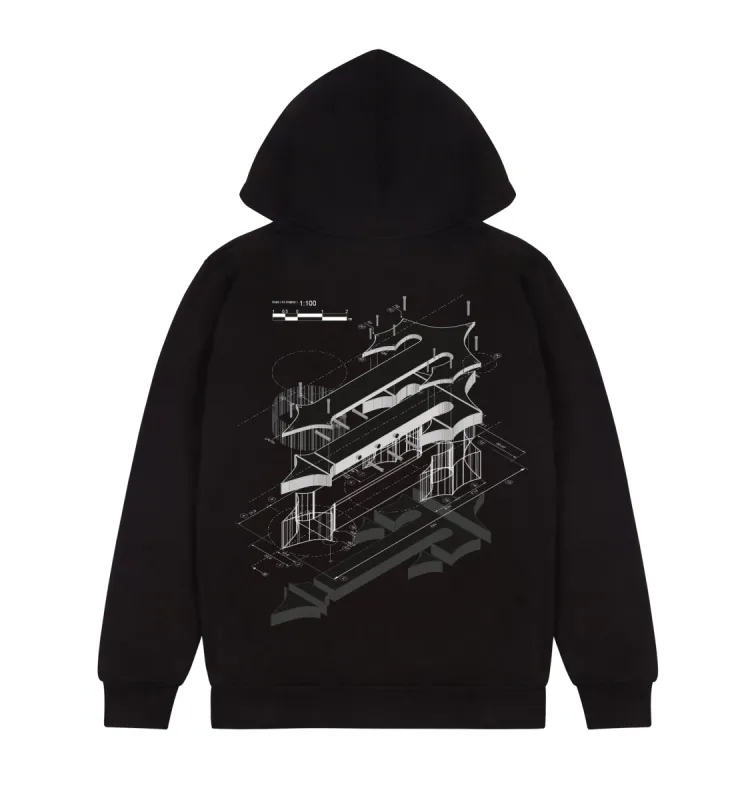 DIY 3.0 Hoodie - Black sold by Trapstar London