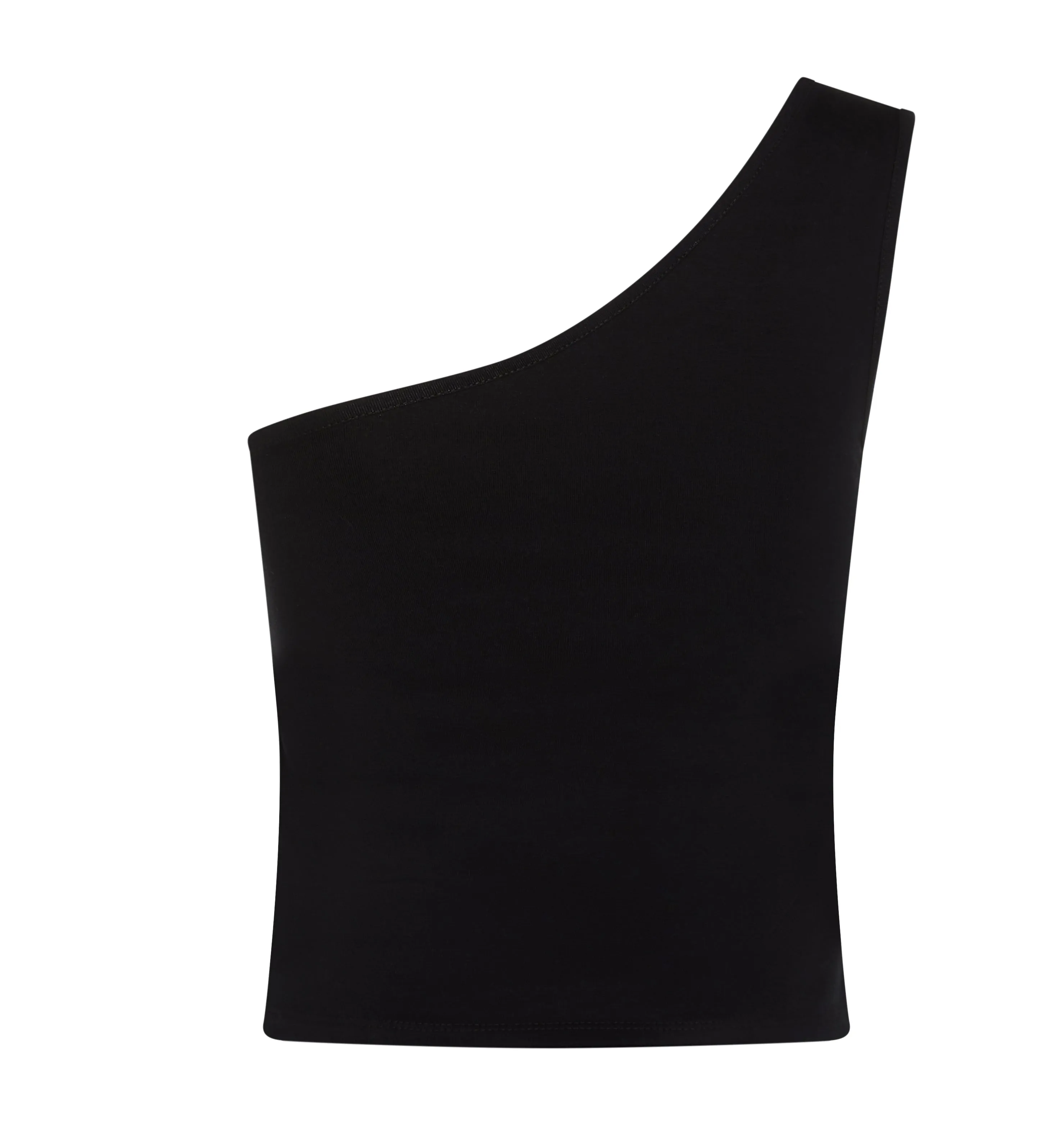Women’s Hyperdrive One Shoulder Vest - Black/White sold by Trapstar London product image thumbnail 2