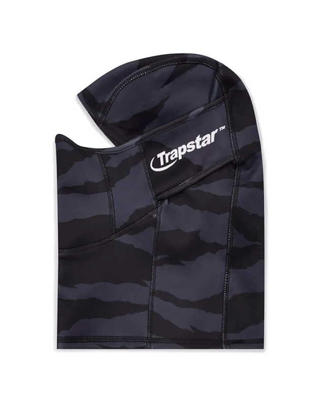 Hyperdrive Balaclava - Black Tiger Camo sold by Trapstar London