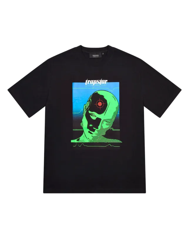 Head Shot Graphic Tee - Black sold by Trapstar London