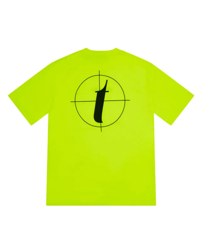 Target Print Tee - Lime sold by Trapstar London