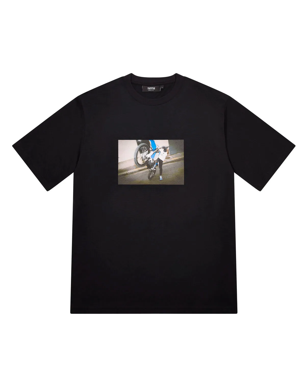 Biker Tee - Black sold by Trapstar London