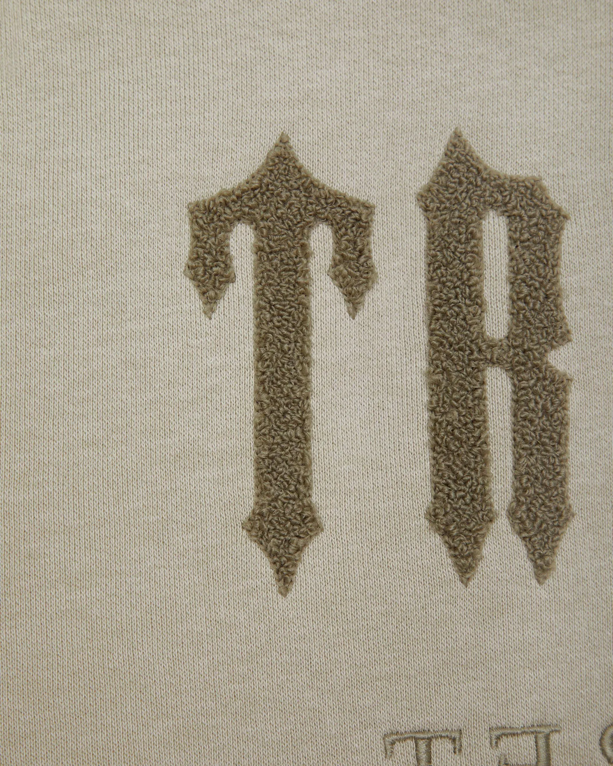 Chenille Decoded Hoodie - Oatmeal sold by Trapstar London product image thumbnail 5