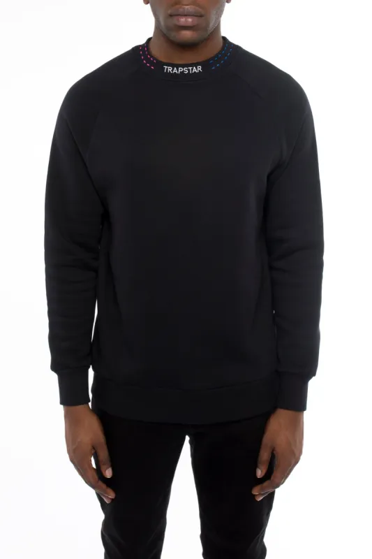 Trapstar Orbit Crewneck - Black sold by Trapstar London