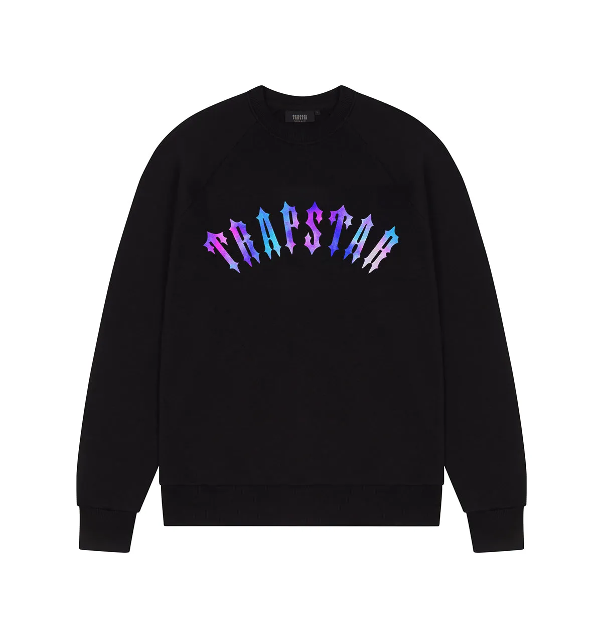Solar Eclipse Arch Crewneck - Black sold by Trapstar London