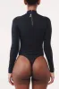 Womens Trapstar Cyberhead Bodysuit - Black sold by Trapstar London