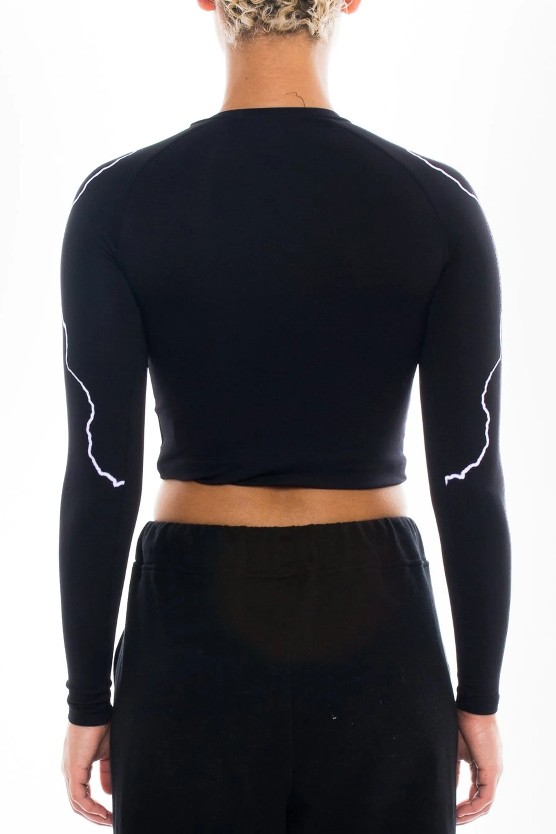 Women's Lightning Top - Black sold by Trapstar London product image thumbnail 3