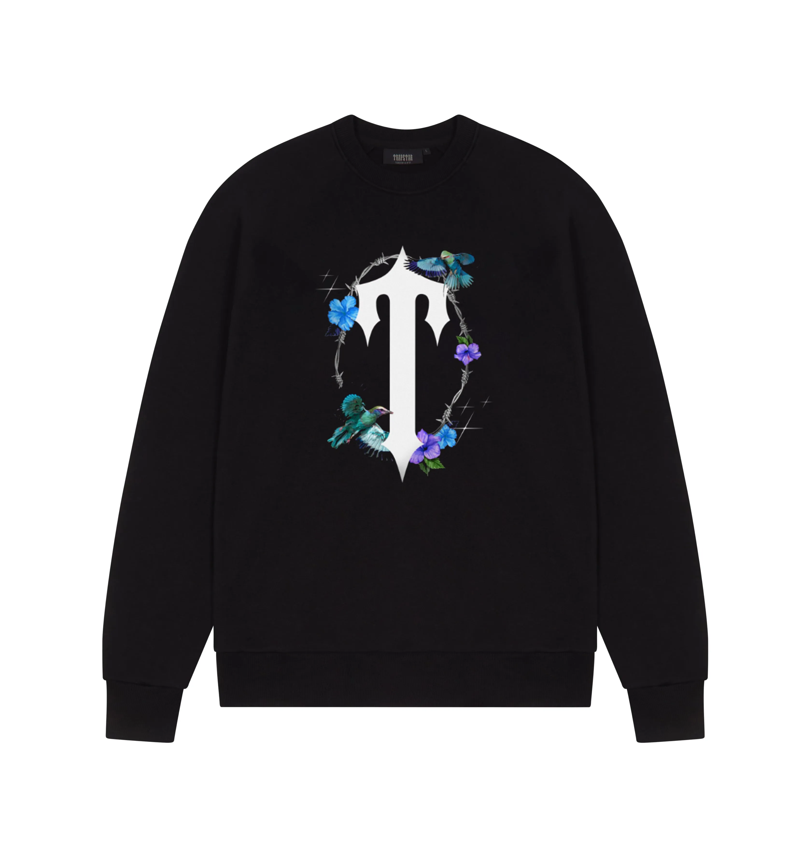 Birds Of Paradise 2.1 Crewneck - Black sold by Trapstar London