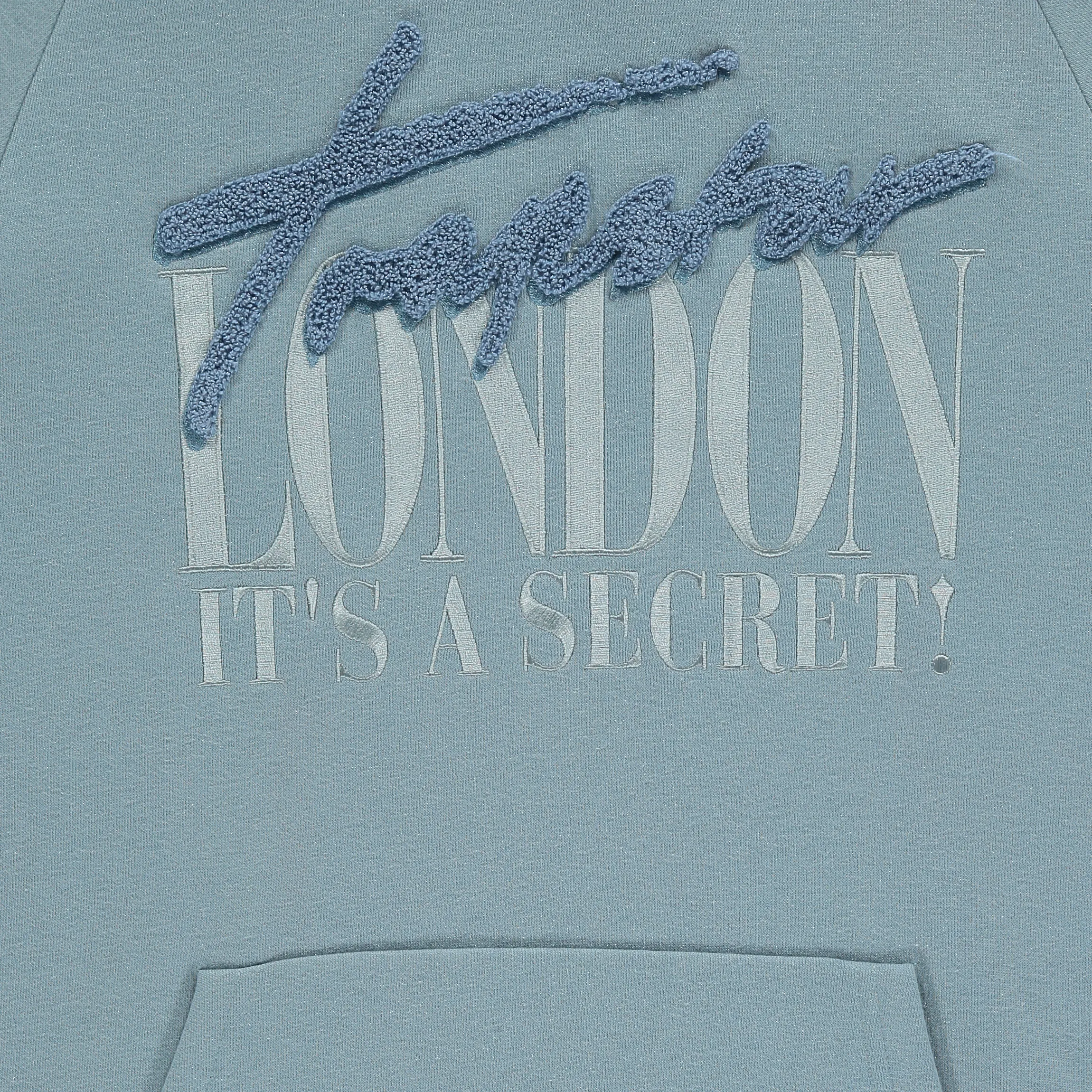 Trapstar London Chenille Hoodie - Citadel sold by Trapstar London product image thumbnail 2