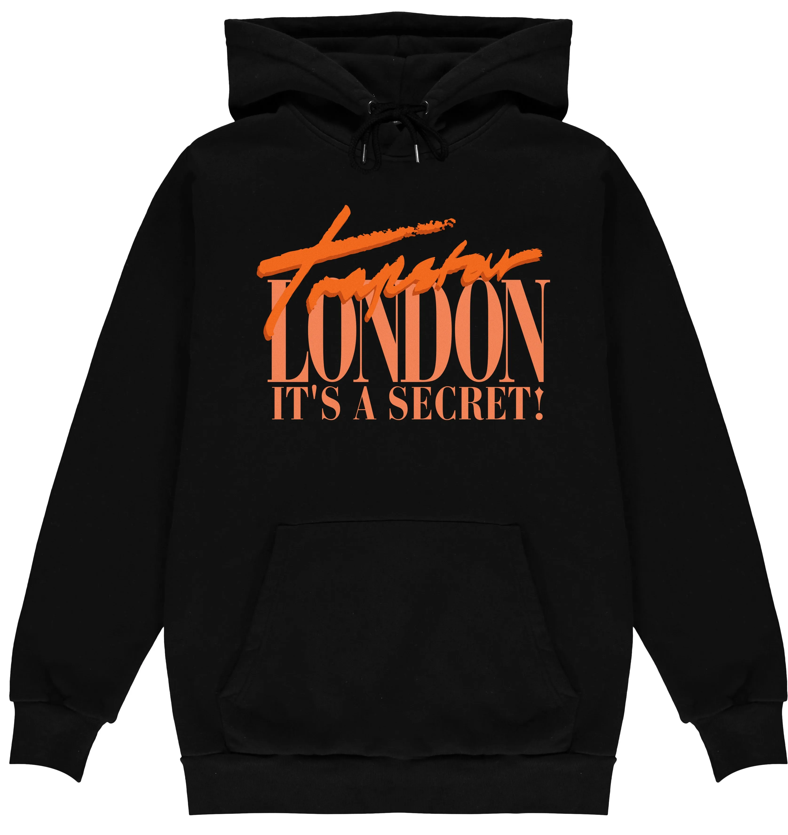 Trapstar London Hoodie - Black/Orange sold by Trapstar London